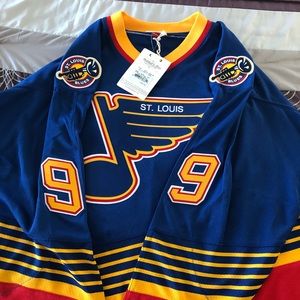 Authentic Mitchell & Ness St Louis Gretzky Jersey